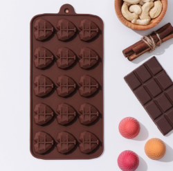 Молд Холодное сердце  20,5×10×1,5 см, 15 ячеек Изображение Молд Холодное сердце  20,5×10×1,5 см, 15 ячеек